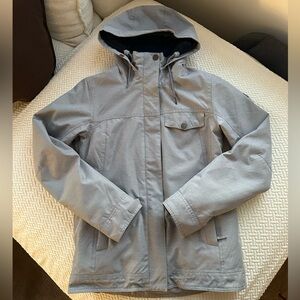 Roxy Billie Snow Jacket Heather Grey - size Small